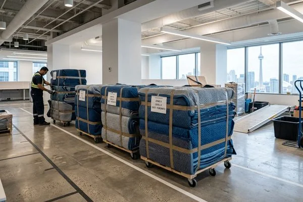 Office Furniture Movers project 1