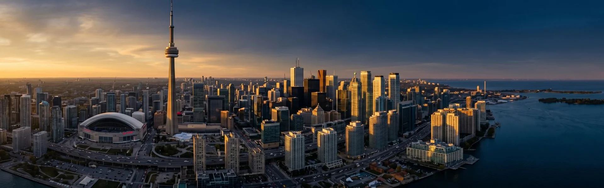 Toronto Financial District skyline