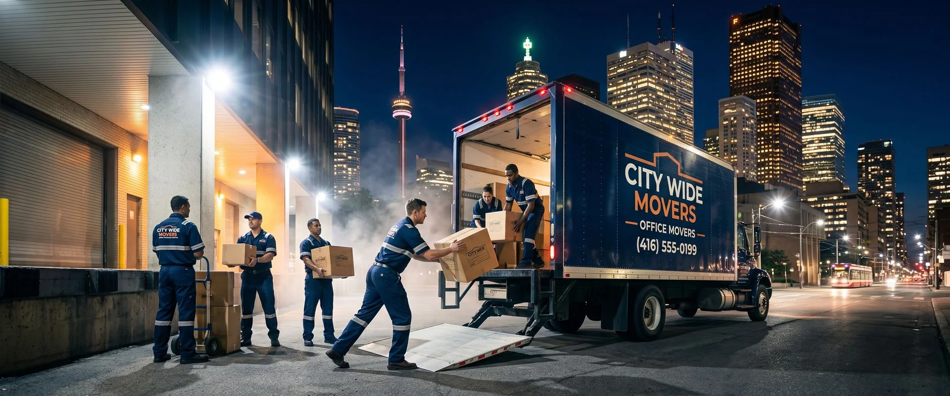 After-Hours & Weekend Office Movers